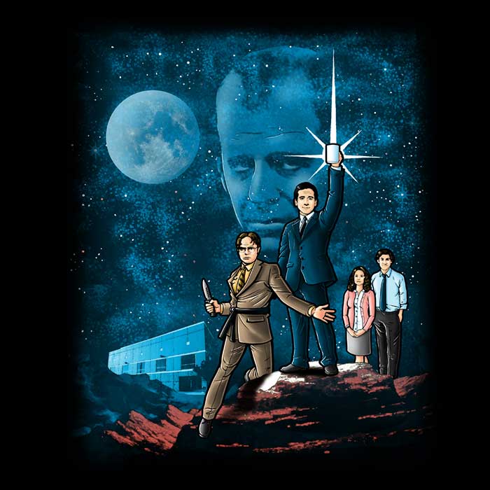 Office Wars Tank Top - Adult & Kids T-Shirts, Sweatshirts & Hoodies apparel design preview 2