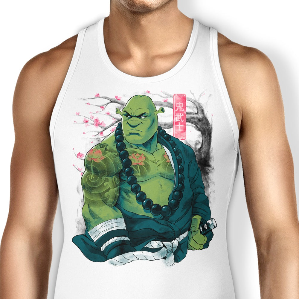 Ogre Samurai Tank Top - Adult & Kids T-Shirts, Sweatshirts & Hoodies apparel design preview 1