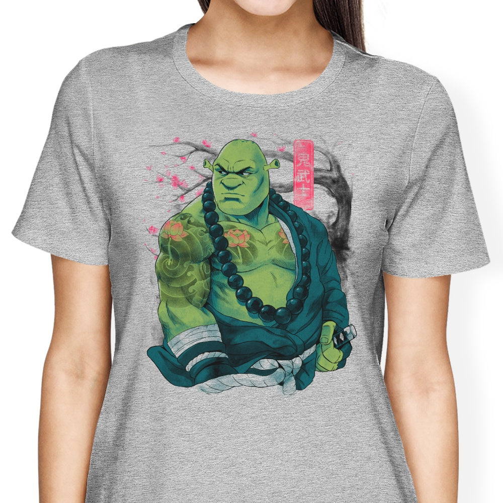 Ogre Samurai Women's Apparel - Adult & Kids T-Shirts, Sweatshirts & Hoodies apparel design preview 2