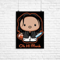 Oh, Hi Mark Poster - Adult & Kids T-Shirts, Sweatshirts & Hoodies apparel design preview 1