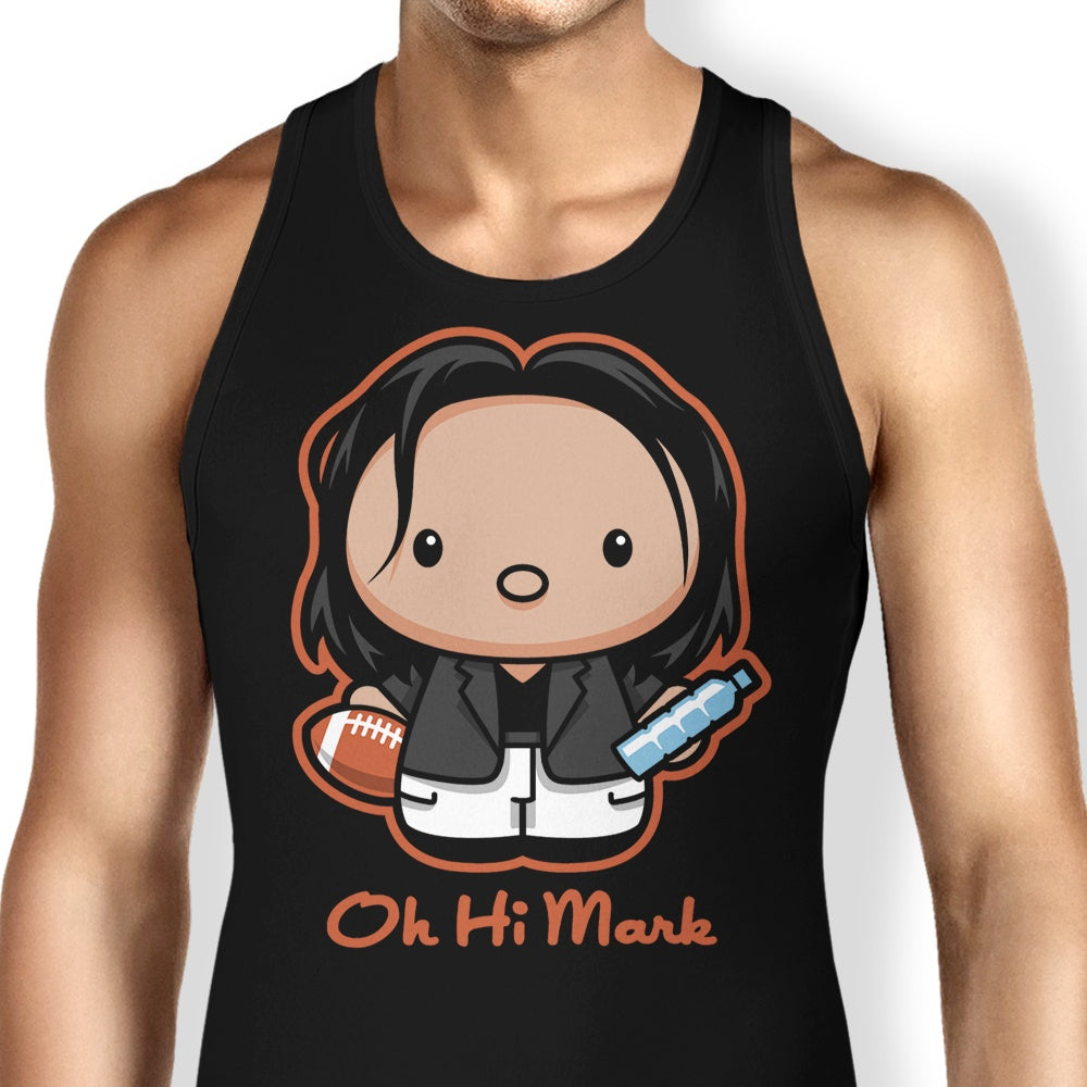 Oh, Hi Mark Tank Top - Adult & Kids T-Shirts, Sweatshirts & Hoodies apparel design preview 1