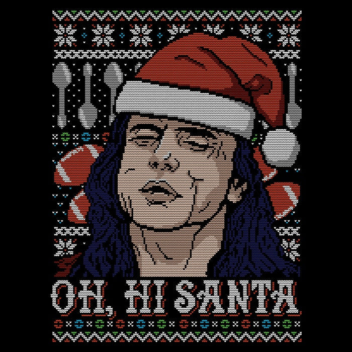 Oh Hi, Santa Tank Top - Adult & Kids T-Shirts, Sweatshirts & Hoodies apparel design preview 2