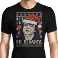 Oh Hi, Santa Men's Apparel - Adult & Kids T-Shirts, Sweatshirts & Hoodies apparel design preview 1