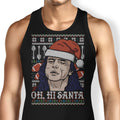 Oh Hi, Santa Tank Top - Adult & Kids T-Shirts, Sweatshirts & Hoodies apparel design preview 1