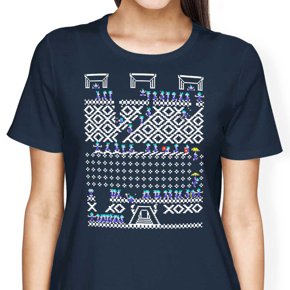 Oh No, It's Christmas Women's Apparel - Adult & Kids T-Shirts, Sweatshirts & Hoodies apparel design preview 2