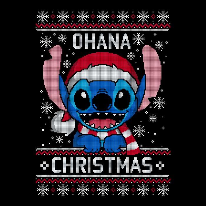Ohana Christmas Men's Apparel - Adult & Kids T-Shirts, Sweatshirts & Hoodies apparel design preview 2