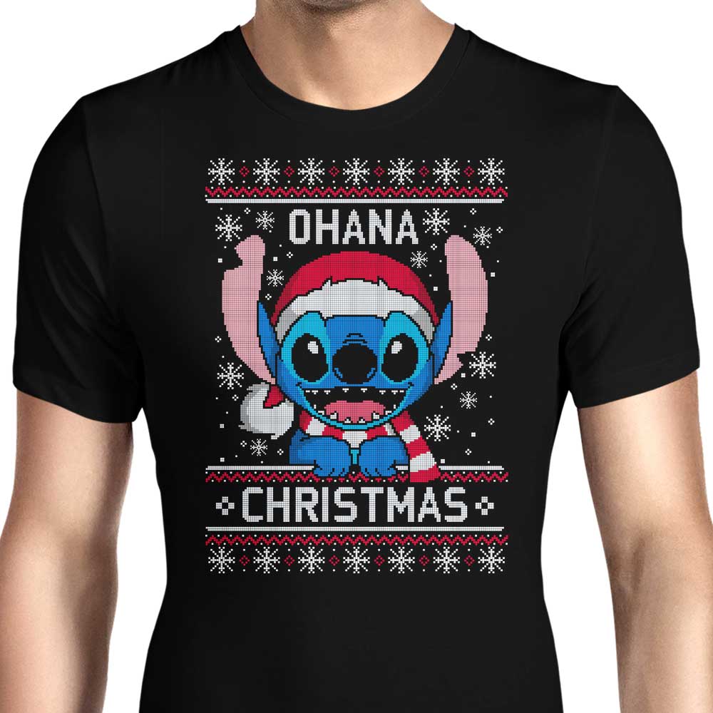 Ohana Christmas Men's Apparel - Adult & Kids T-Shirts, Sweatshirts & Hoodies apparel design preview 1