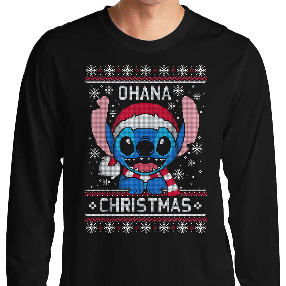 Ohana Christmas - Adult & Kids T-Shirts, Sweatshirts & Hoodies apparel design preview 1