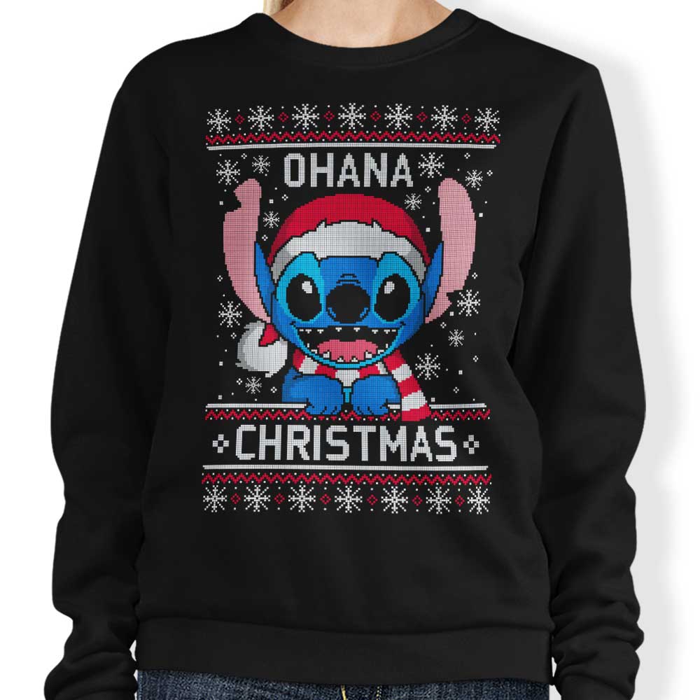 Ohana Christmas - Adult & Kids T-Shirts, Sweatshirts & Hoodies apparel design preview 1