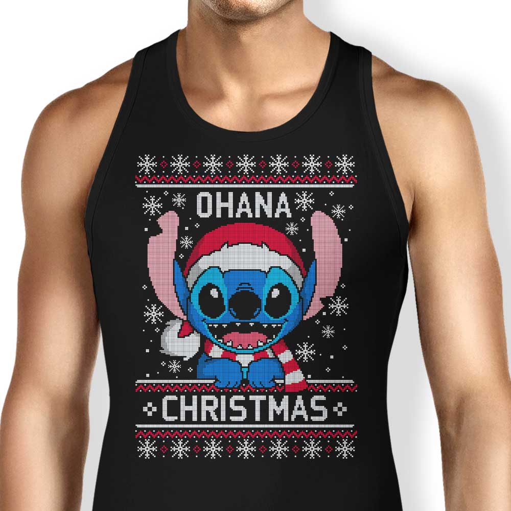 Ohana Christmas Tank Top - Adult & Kids T-Shirts, Sweatshirts & Hoodies apparel design preview 1