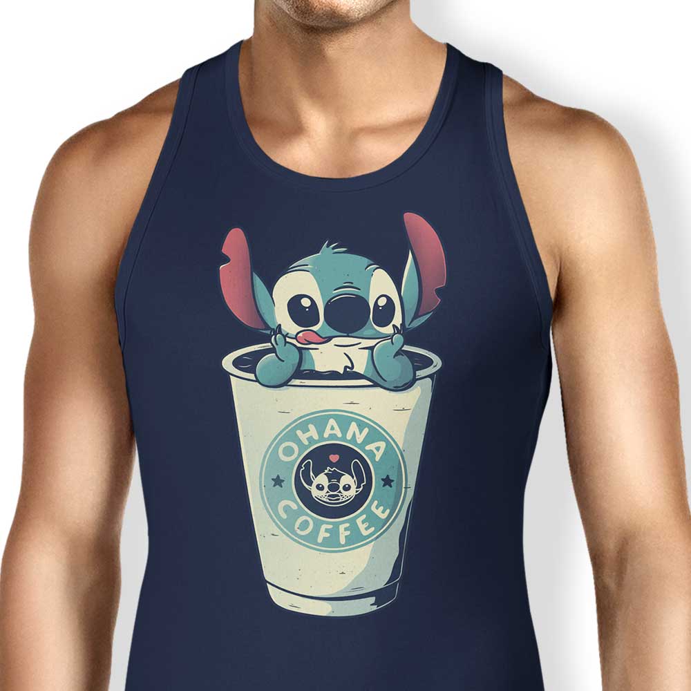 Ohana Coffee Tank Top - Adult & Kids T-Shirts, Sweatshirts & Hoodies apparel design preview 1
