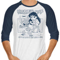 Ohana Manga 3/4 Sleeve Raglan - Adult & Kids T-Shirts, Sweatshirts & Hoodies apparel design preview 1