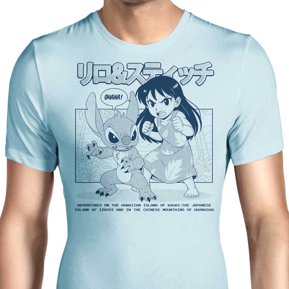 Ohana Manga Men's Apparel - Adult & Kids T-Shirts, Sweatshirts & Hoodies apparel design preview 1