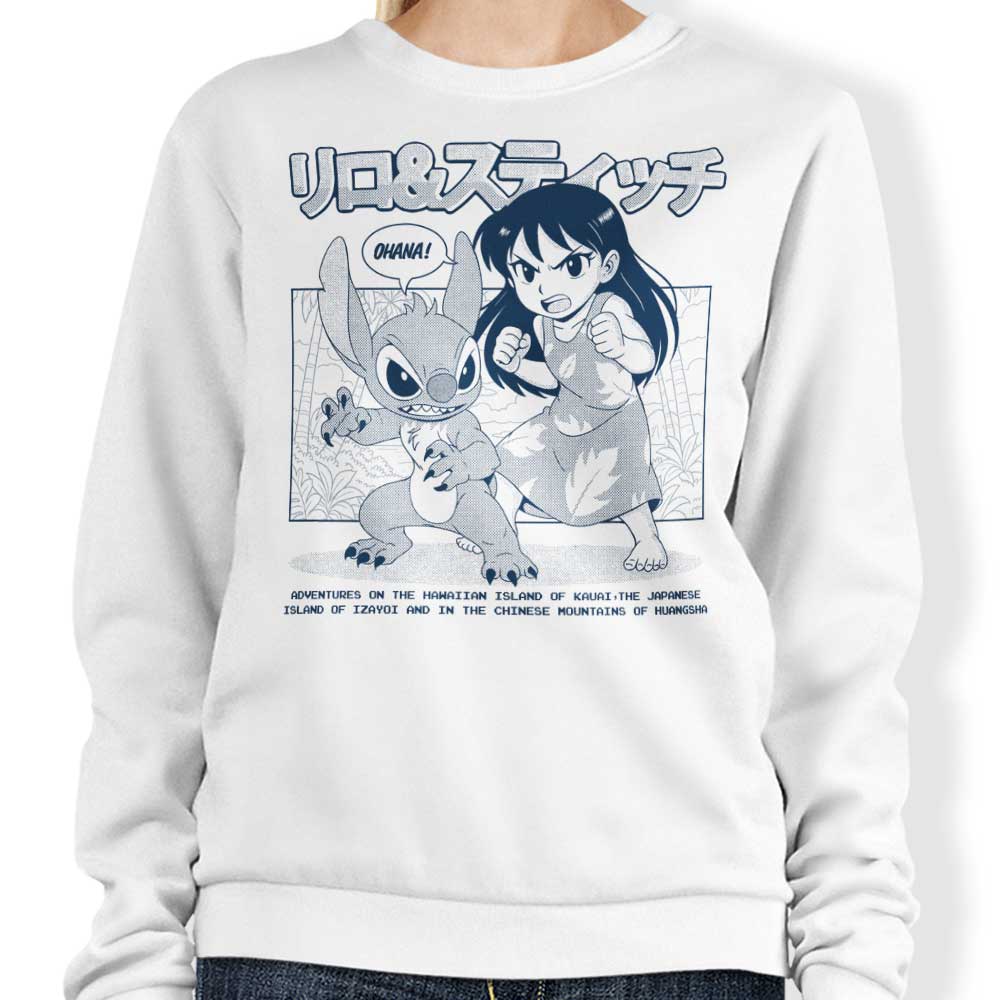 Ohana Manga - Adult & Kids T-Shirts, Sweatshirts & Hoodies apparel design preview 1