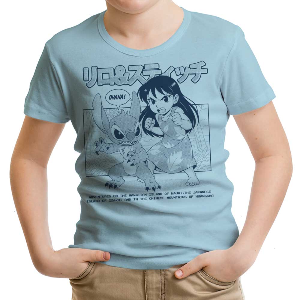 Ohana Manga Youth Apparel - Adult & Kids T-Shirts, Sweatshirts & Hoodies apparel design preview 1