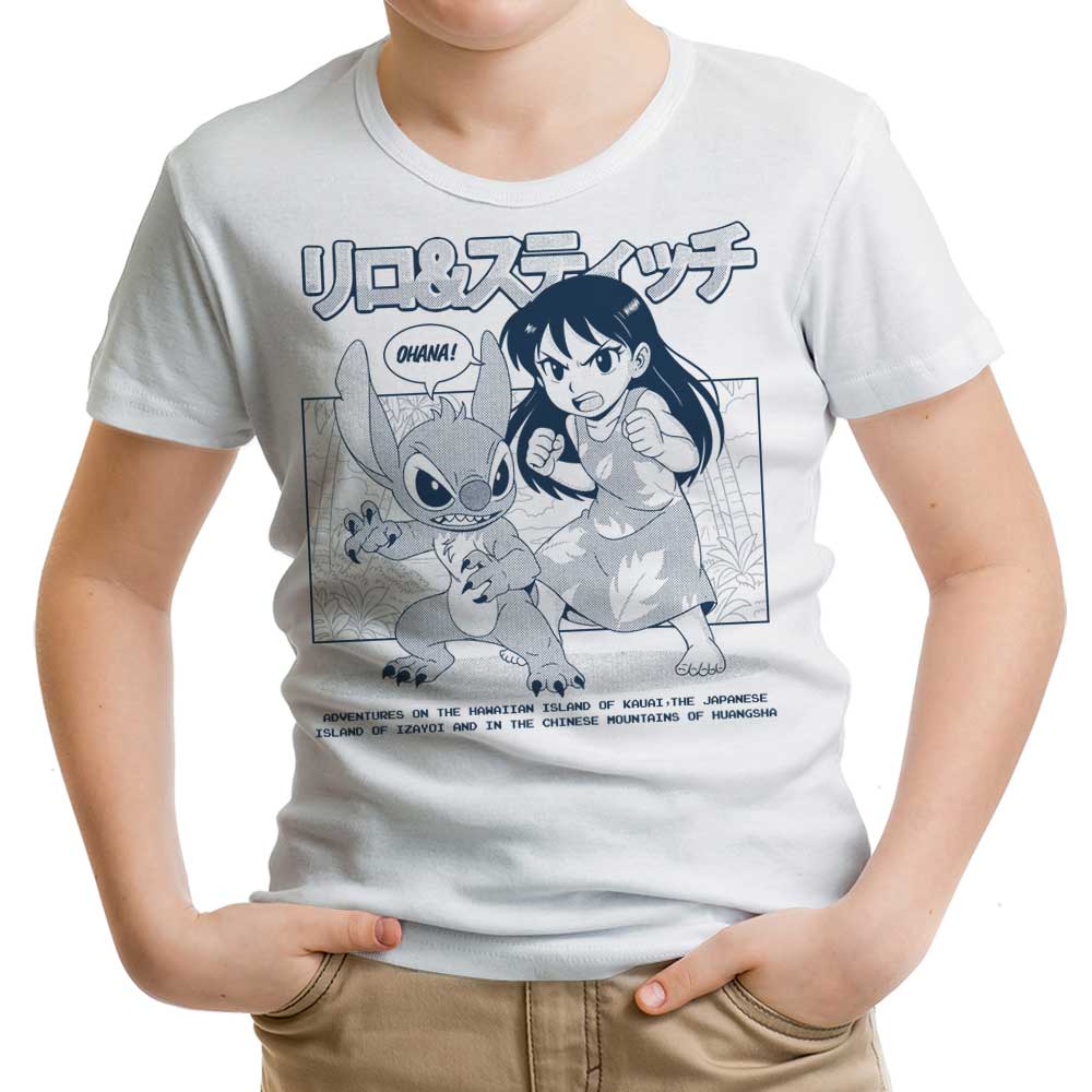 Ohana Manga Youth Apparel - Adult & Kids T-Shirts, Sweatshirts & Hoodies apparel design preview 2