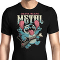 Ohana Means Metal Men's Apparel - Adult & Kids T-Shirts, Sweatshirts & Hoodies apparel design preview 1