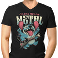 Ohana Means Metal Men's V-Neck - Adult & Kids T-Shirts, Sweatshirts & Hoodies apparel design preview 1