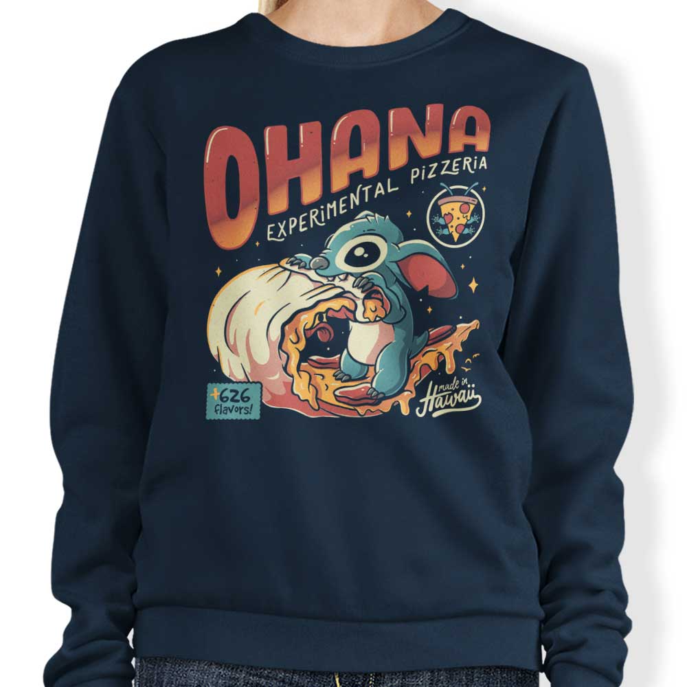 Ohana Pizzeria - Adult & Kids T-Shirts, Sweatshirts & Hoodies apparel design preview 1