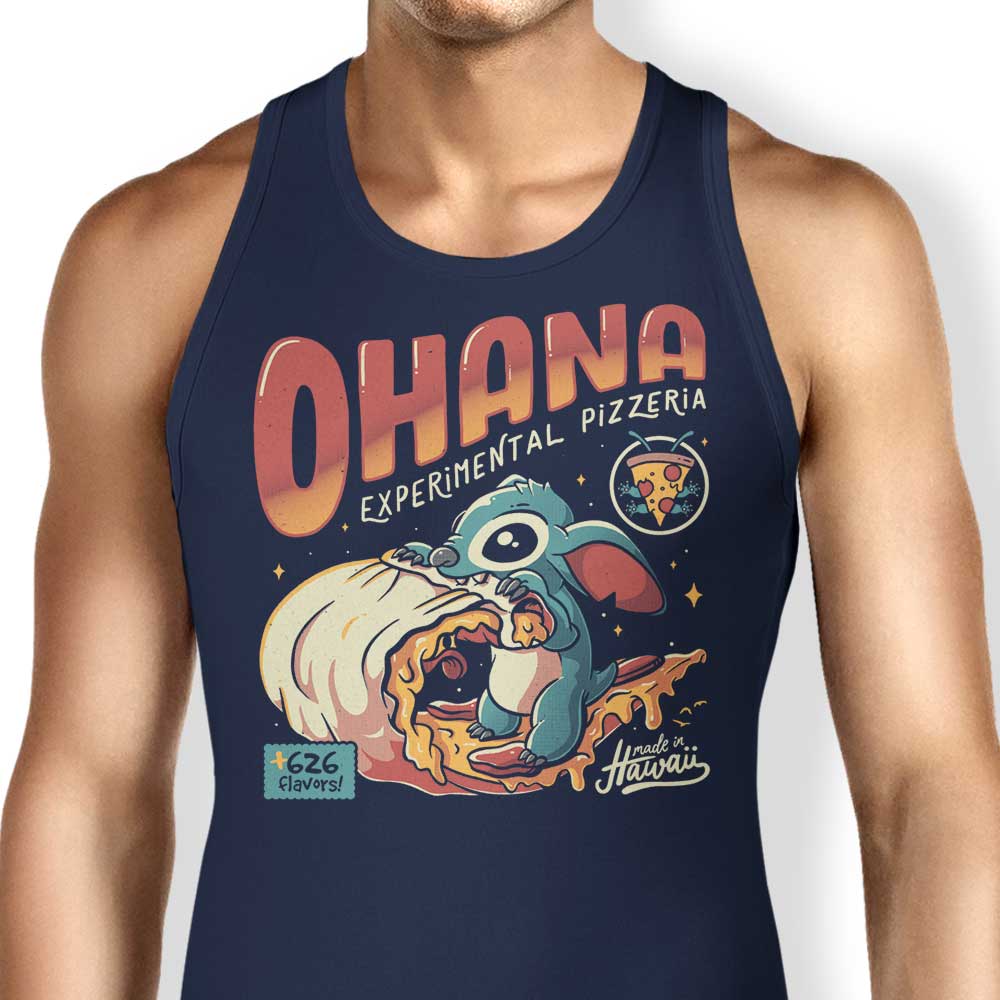 Ohana Pizzeria Tank Top - Adult & Kids T-Shirts, Sweatshirts & Hoodies apparel design preview 1