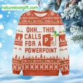 Ohh This Calls For A PowerPoint Ugly Christmas Sweater product image