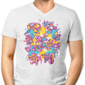 Old Battle Men's V-Neck - Adult & Kids T-Shirts, Sweatshirts & Hoodies apparel design preview 1
