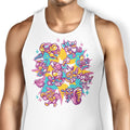 Old Battle Tank Top - Adult & Kids T-Shirts, Sweatshirts & Hoodies apparel design preview 1