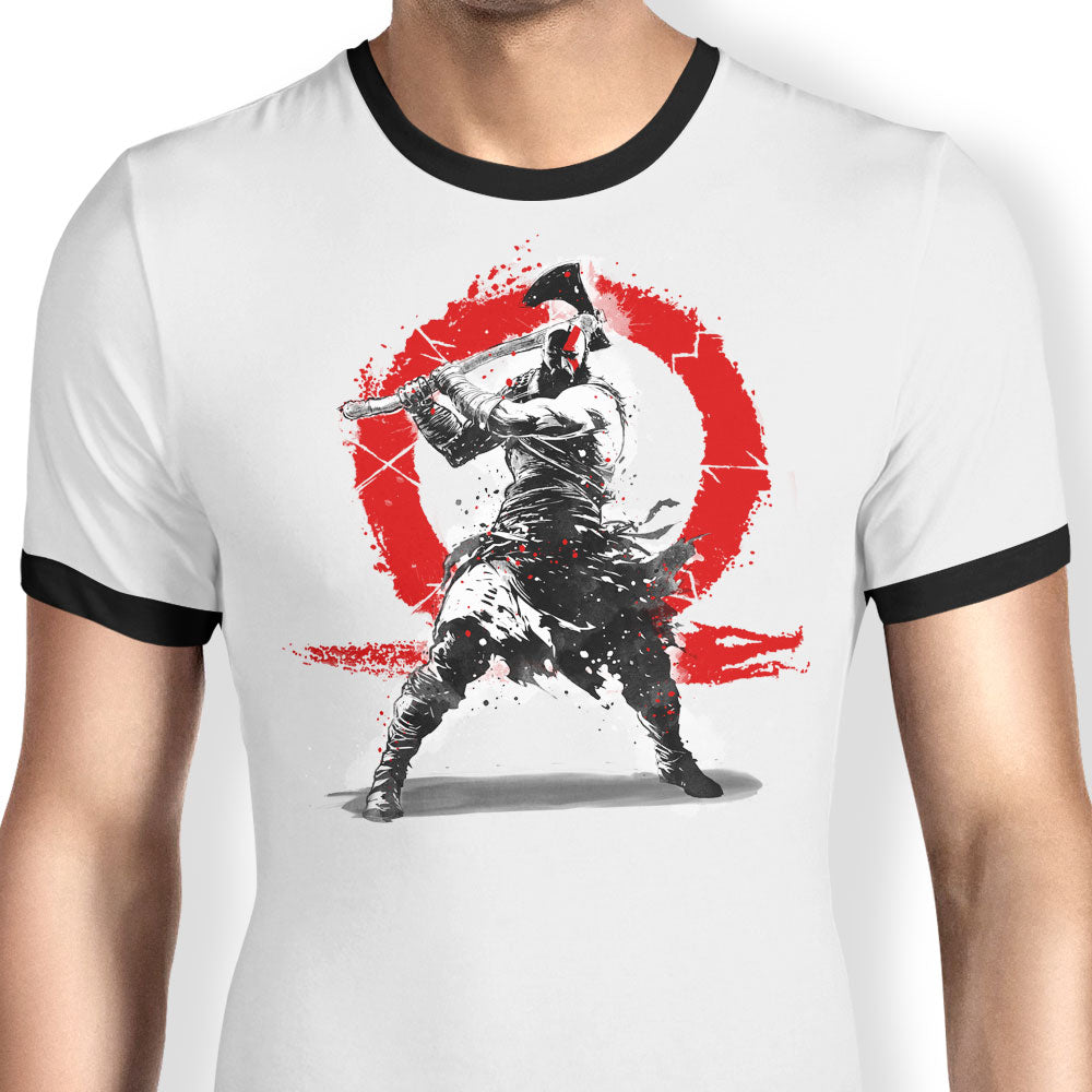 Olympus Wrath Ringer - Adult & Kids T-Shirts, Sweatshirts & Hoodies apparel design preview 1
