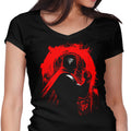 Omni Villain Women's V-Neck - Adult & Kids T-Shirts, Sweatshirts & Hoodies apparel design preview 1