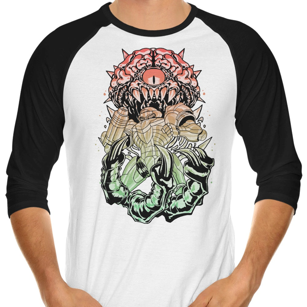 On the Limit 3/4 Sleeve Raglan - Adult & Kids T-Shirts, Sweatshirts & Hoodies apparel design preview 1