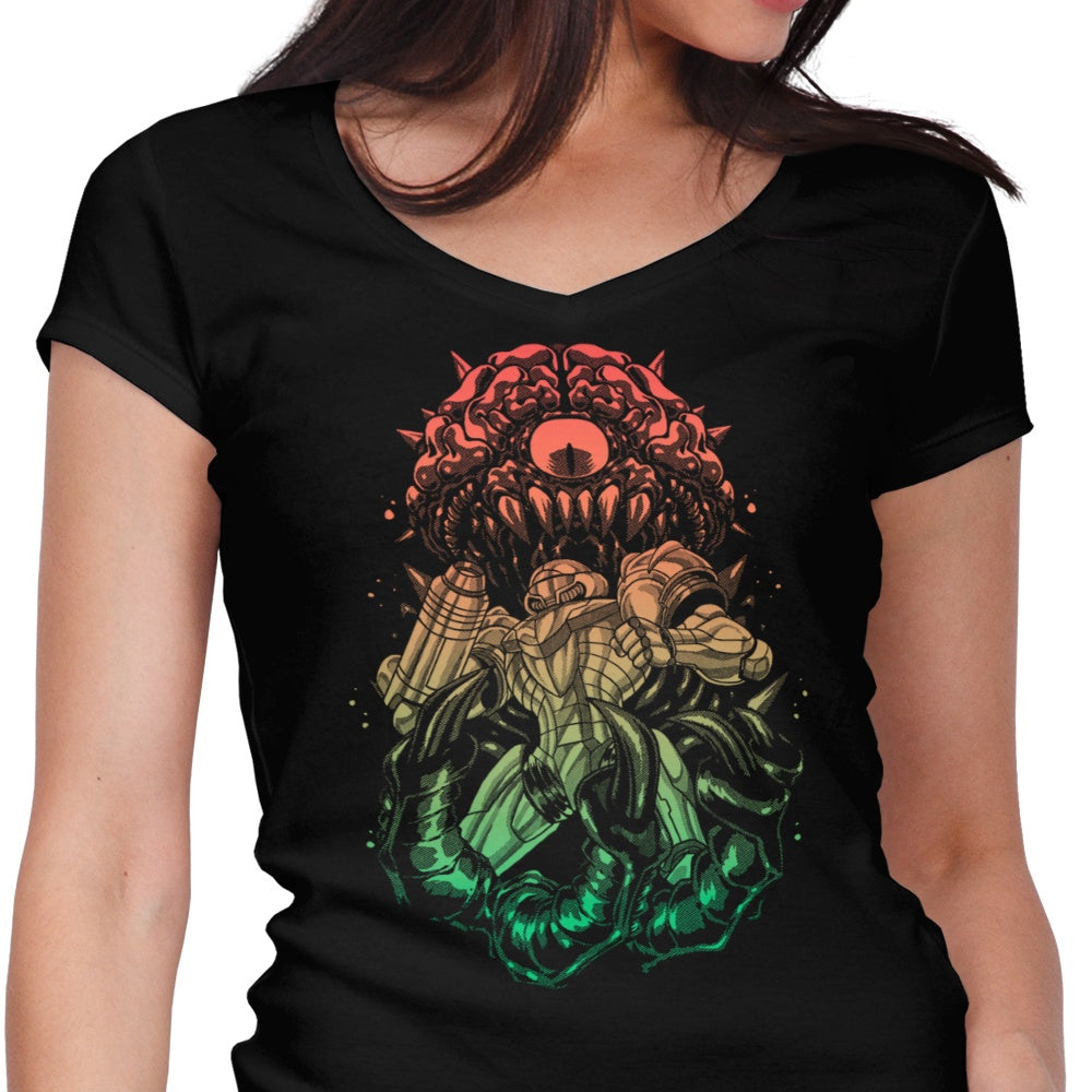 On the Limit Women's V-Neck - Adult & Kids T-Shirts, Sweatshirts & Hoodies apparel design preview 1
