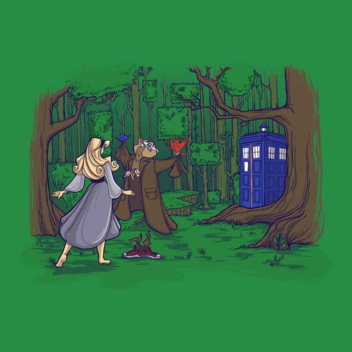 Once Upon a Dream - Adult & Kids T-Shirts, Sweatshirts & Hoodies apparel design preview 2