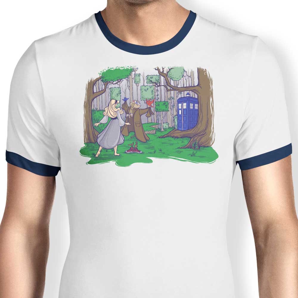 Once Upon a Dream Ringer - Adult & Kids T-Shirts, Sweatshirts & Hoodies apparel design preview 1