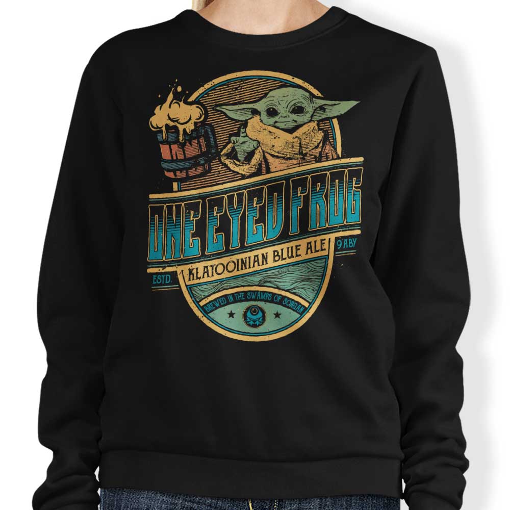 One Eyed Frog Ale - Adult & Kids T-Shirts, Sweatshirts & Hoodies apparel design preview 1