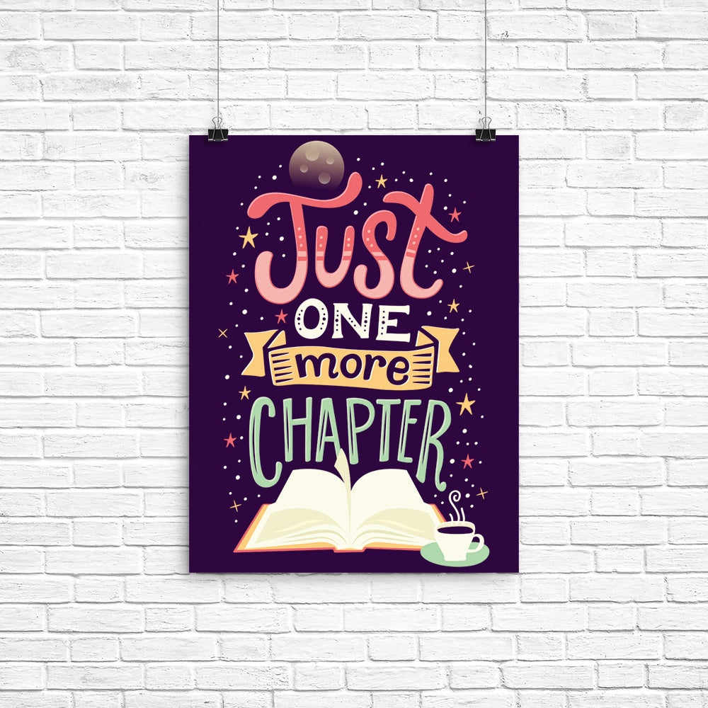 One More Chapter Poster - Adult & Kids T-Shirts, Sweatshirts & Hoodies apparel design preview 1