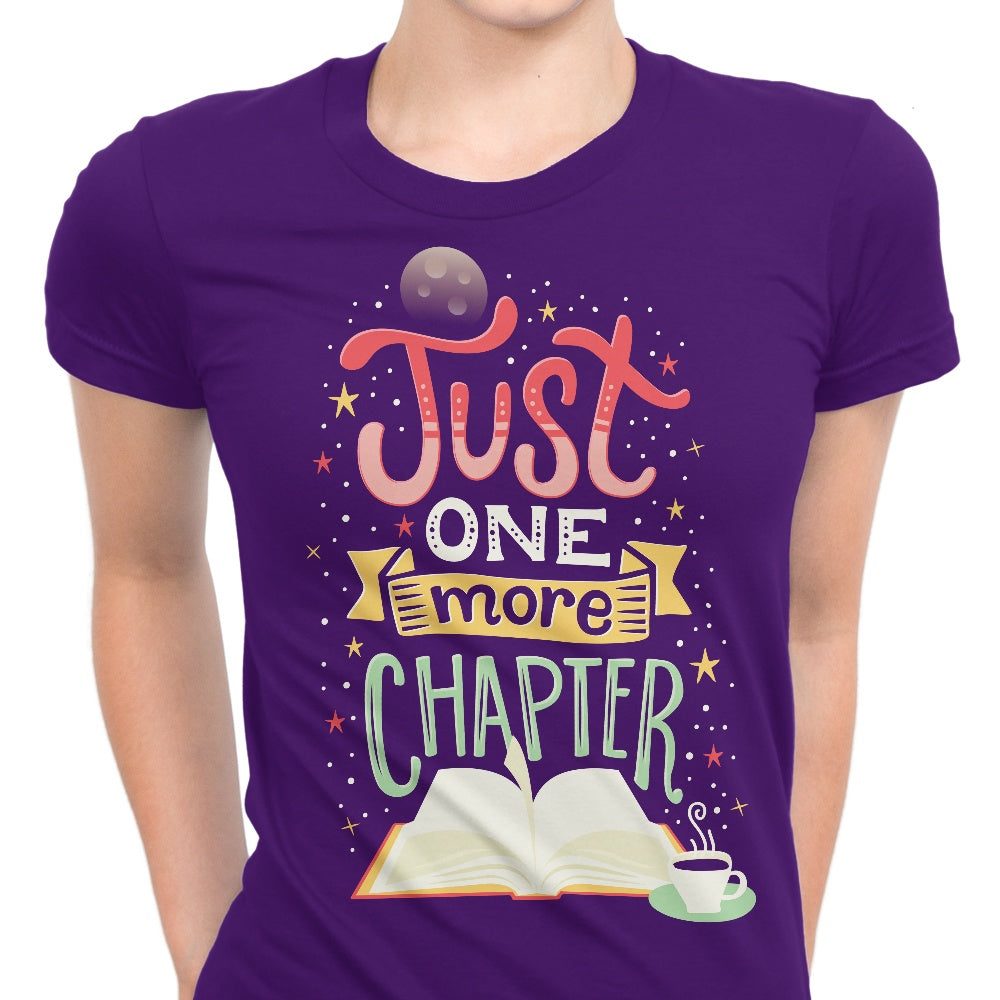 One More Chapter Women's Apparel - Adult & Kids T-Shirts, Sweatshirts & Hoodies apparel design preview 1