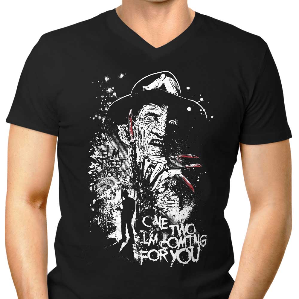 One, Two Men's V-Neck - Adult & Kids T-Shirts, Sweatshirts & Hoodies apparel design preview 1