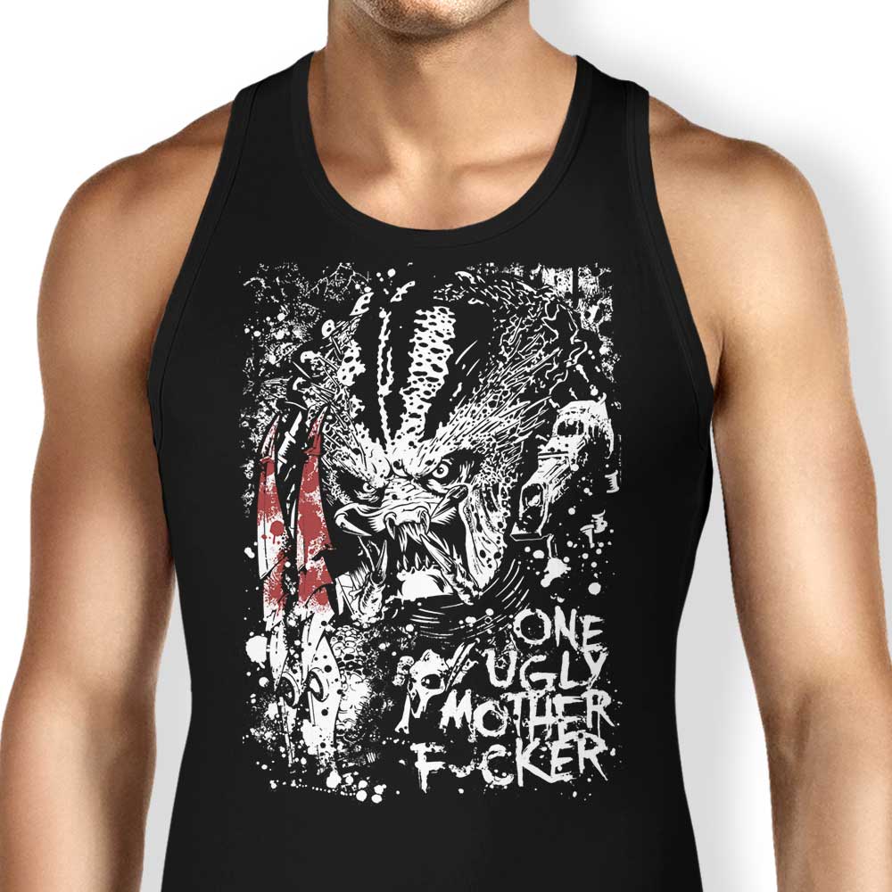One Ugly Hunter Tank Top - Adult & Kids T-Shirts, Sweatshirts & Hoodies apparel design preview 1