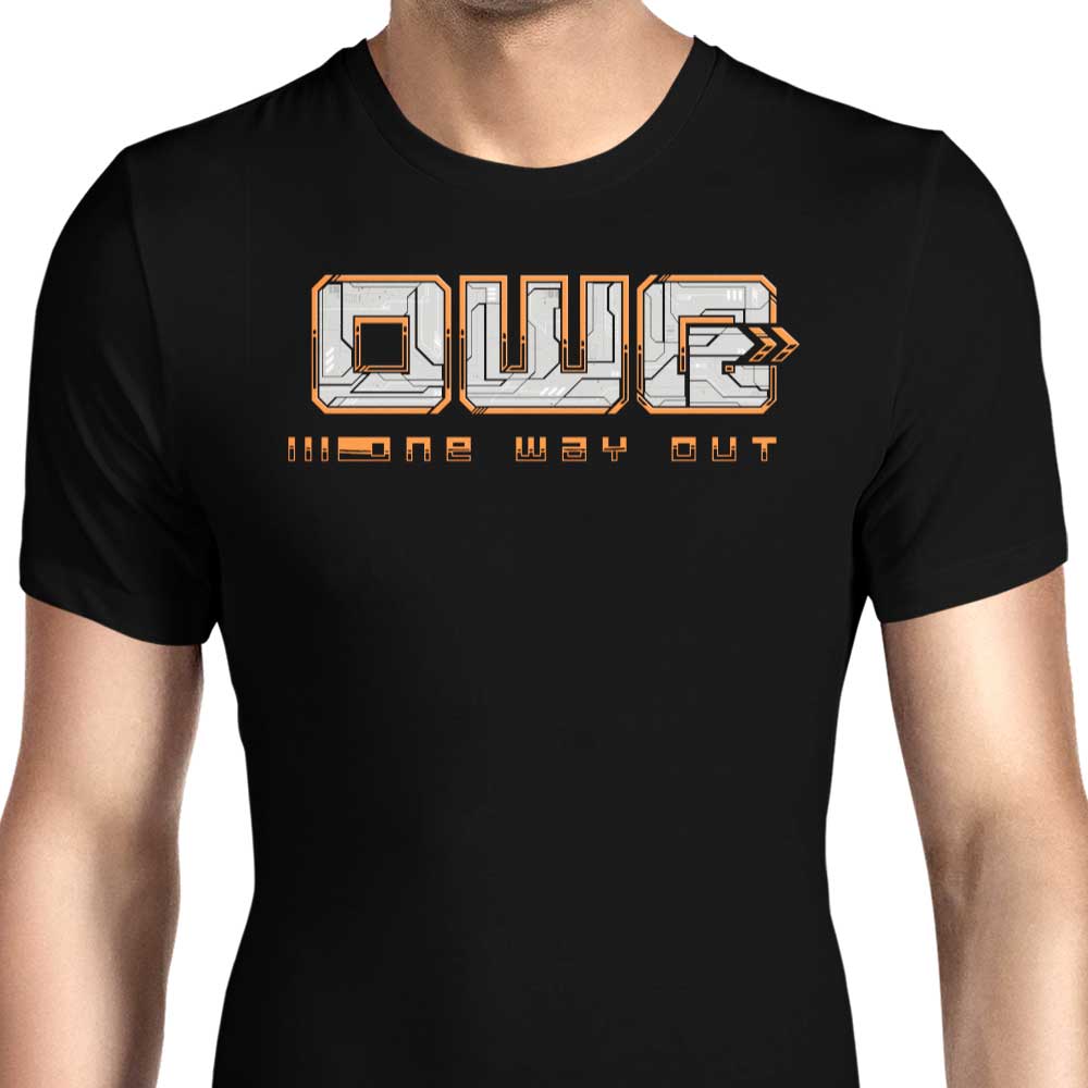 One Way Out Men's Apparel - Adult & Kids T-Shirts, Sweatshirts & Hoodies apparel design preview 1