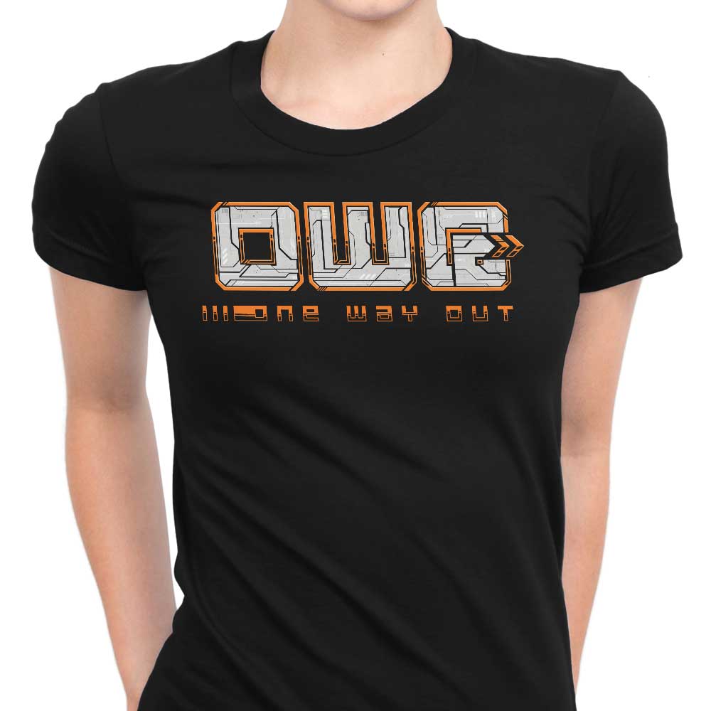 One Way Out Women's Apparel - Adult & Kids T-Shirts, Sweatshirts & Hoodies apparel design preview 1