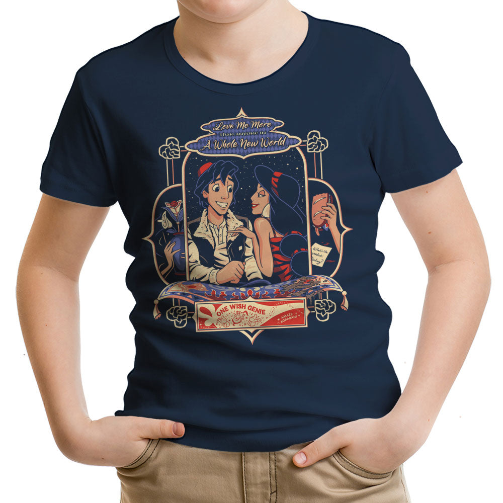 One Wish Genie Youth Apparel - Adult & Kids T-Shirts, Sweatshirts & Hoodies apparel design preview 2