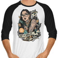One with Nature 3/4 Sleeve Raglan - Adult & Kids T-Shirts, Sweatshirts & Hoodies apparel design preview 1