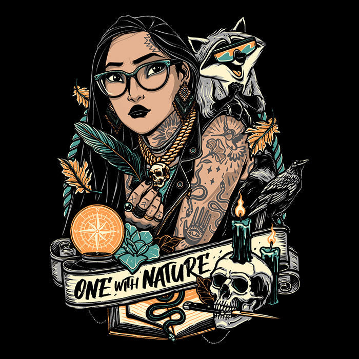One with Nature Tank Top - Adult & Kids T-Shirts, Sweatshirts & Hoodies apparel design preview 2
