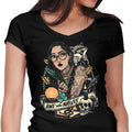 One with Nature Women's V-Neck - Adult & Kids T-Shirts, Sweatshirts & Hoodies apparel design preview 1