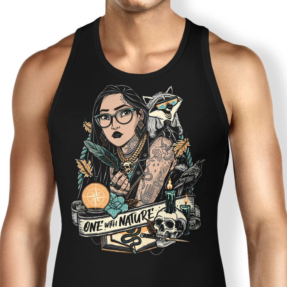 One with Nature Tank Top - Adult & Kids T-Shirts, Sweatshirts & Hoodies apparel design preview 1