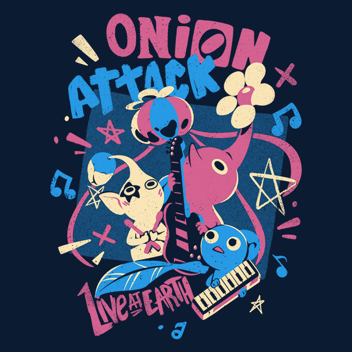 Onion Attack Men's Apparel - Adult & Kids T-Shirts, Sweatshirts & Hoodies apparel design preview 2