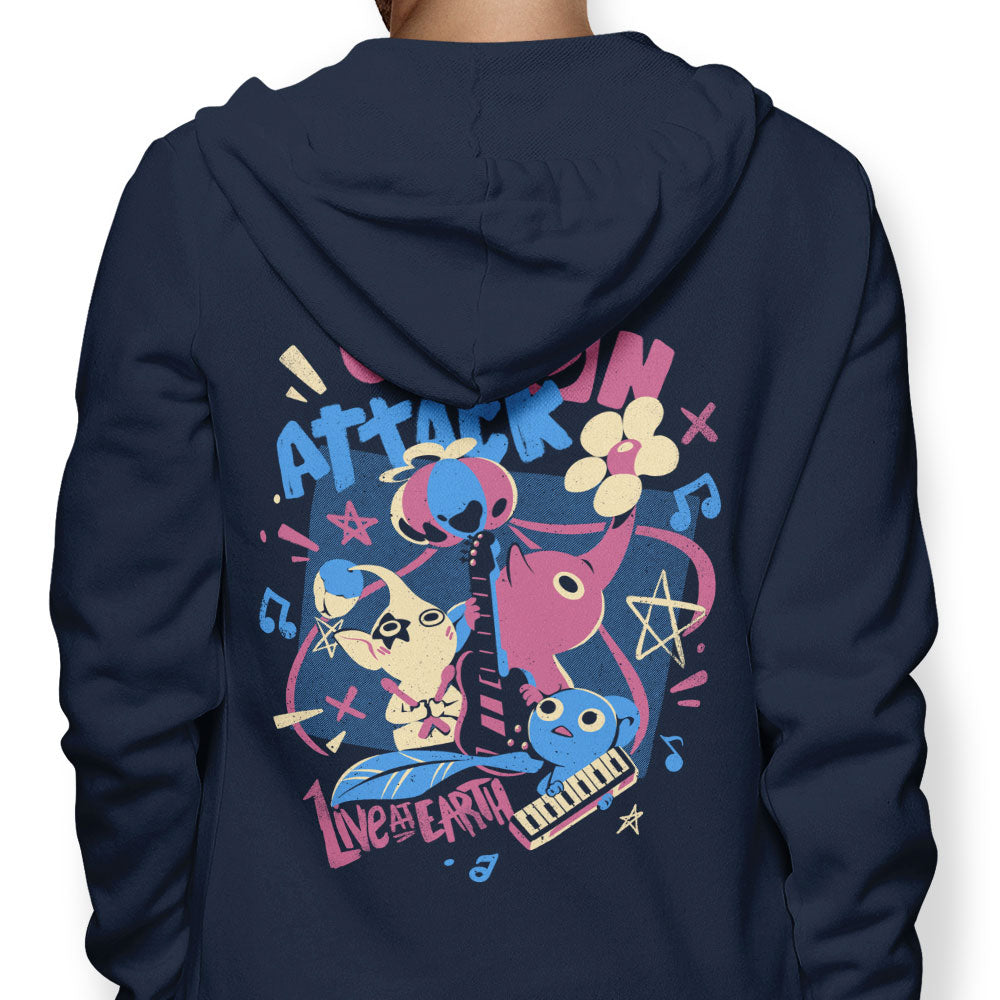 Onion Attack - Adult & Kids T-Shirts, Sweatshirts & Hoodies apparel design preview 1