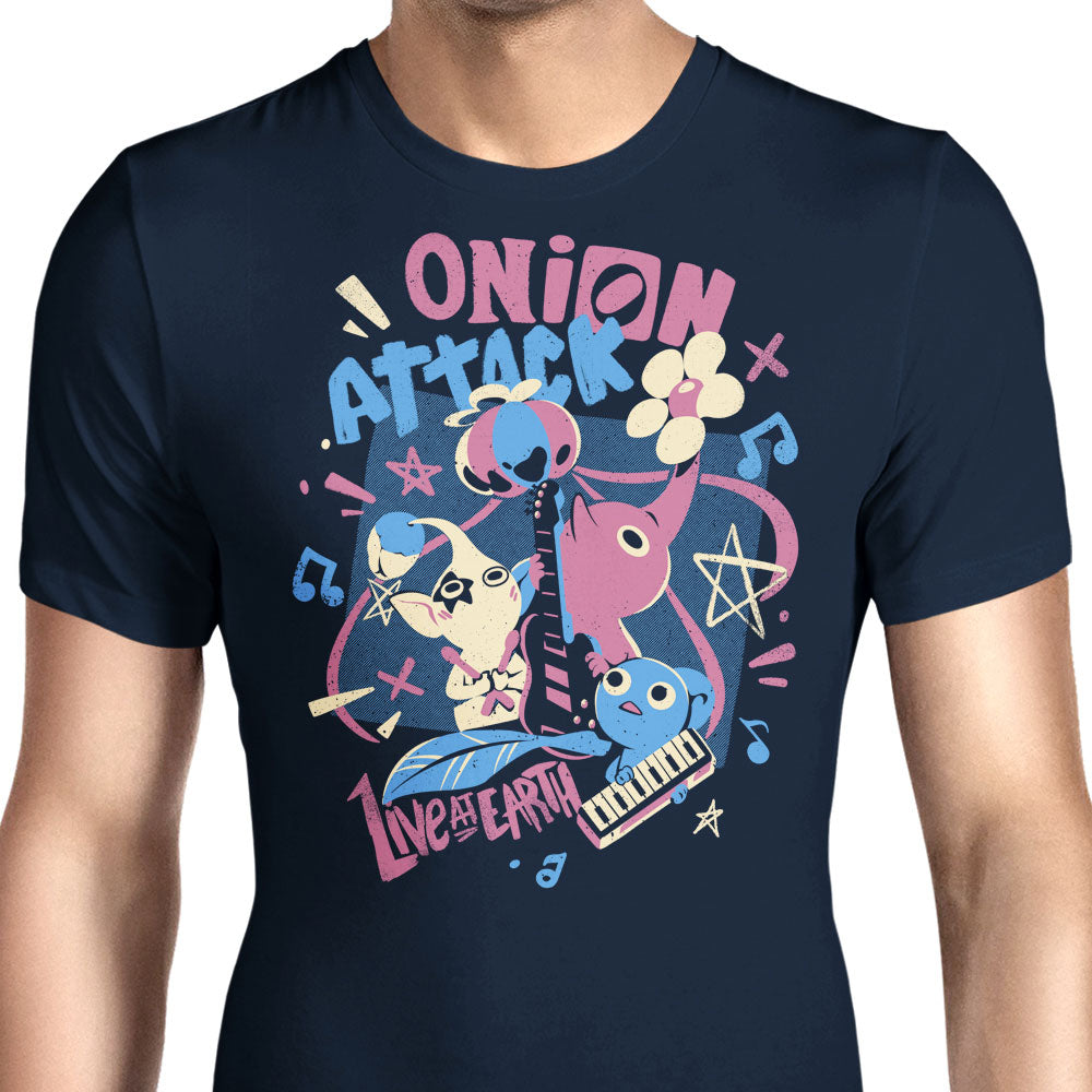Onion Attack Men's Apparel - Adult & Kids T-Shirts, Sweatshirts & Hoodies apparel design preview 1