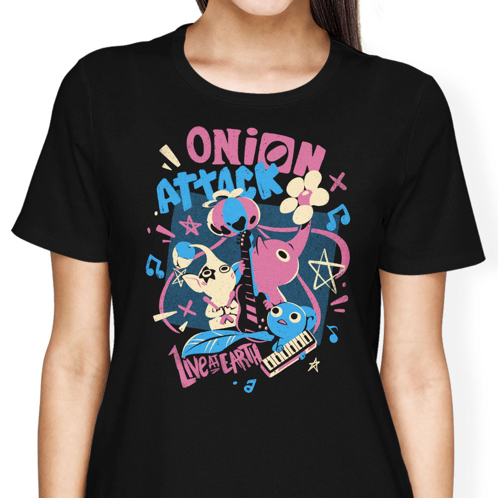 Onion Attack Women's Apparel - Adult & Kids T-Shirts, Sweatshirts & Hoodies apparel design preview 2