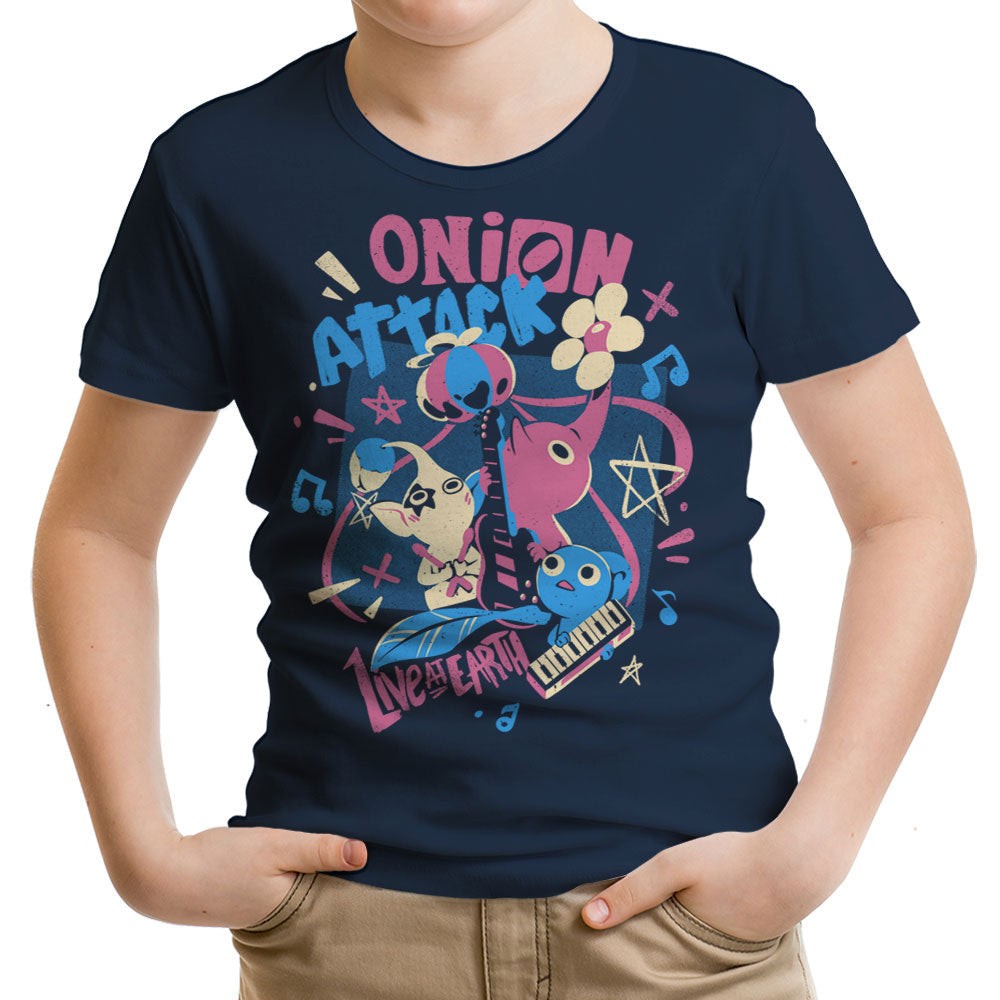 Onion Attack Youth Apparel - Adult & Kids T-Shirts, Sweatshirts & Hoodies apparel design preview 1